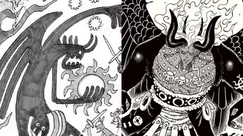 One Piece: Sinh vật có sừng trong bức tranh Elbaf có phải là Imu? Loạt chi tiết khiến fan nghi ngờ