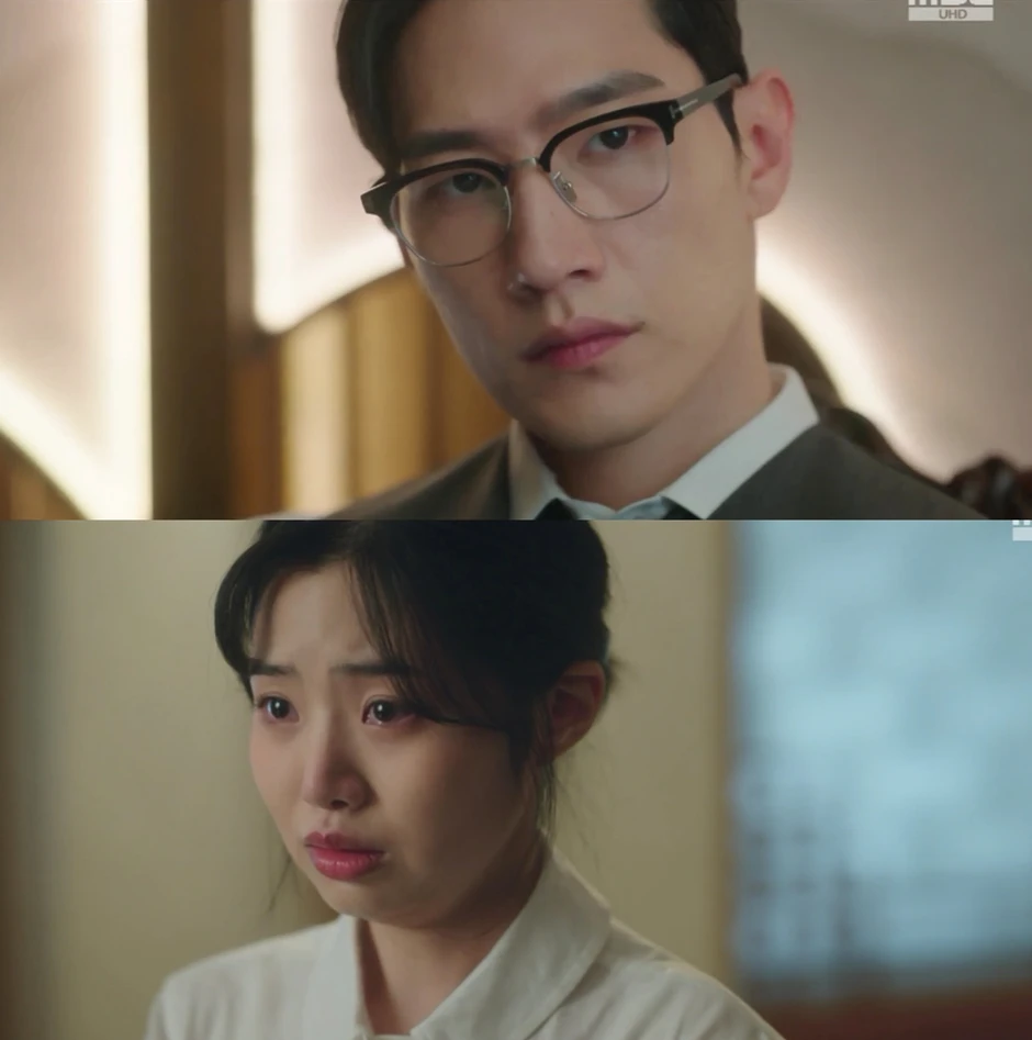 Perfect Crown tập 9: IU quỳ gối cầu xin vì Byeon Woo Seok