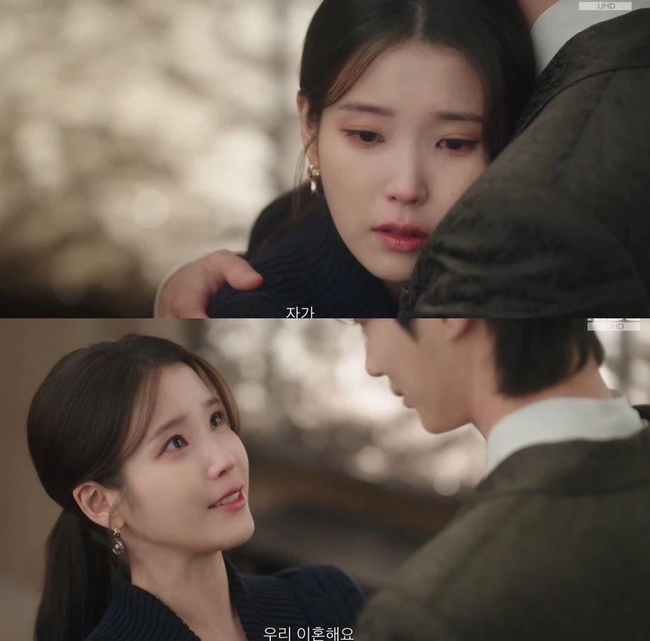 Perfect Crown tập 9: IU quỳ gối cầu xin vì Byeon Woo Seok