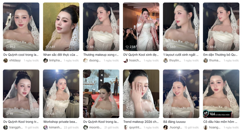 Quỳnh Kool lại bùng nổ khi làm cô dâu: Hơn 10 năm vào showbiz, đẹp theo cách phá vỡ “chuẩn gầy”