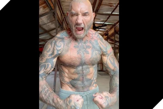 Sao Nam Dave Bautista Khoe Màn Lột Xác Để Vào Vai Kratos Trong Series God of War