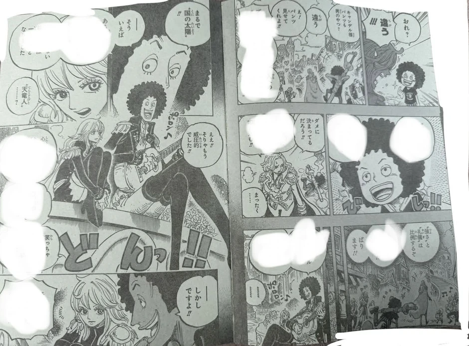 Spoil One Piece 1185: Quá khứ đẫm máu của Brook, thêm một vương quốc bị Chính phủ Thế giới xóa sổ