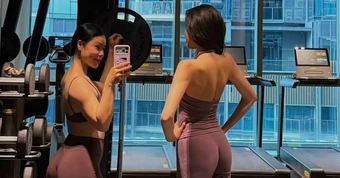 Thanh Thuỷ "flex" body nét căng, chia sẻ luôn bí quyết