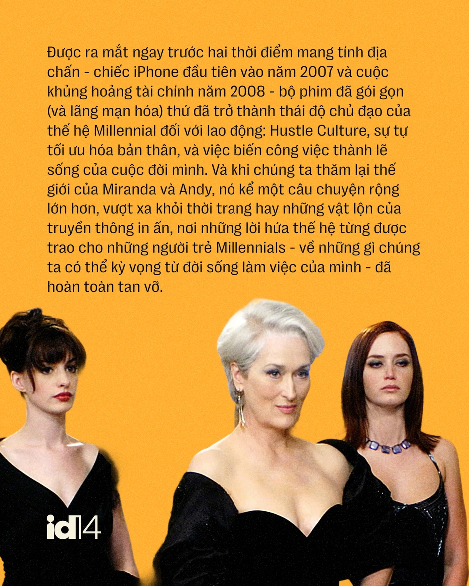 The Devil Wears Prada là một lời hứa tan vỡ dành cho thế hệ Millennial The Devil Wears Prada là một lời hứa tan vỡ dành cho thế hệ Millennial