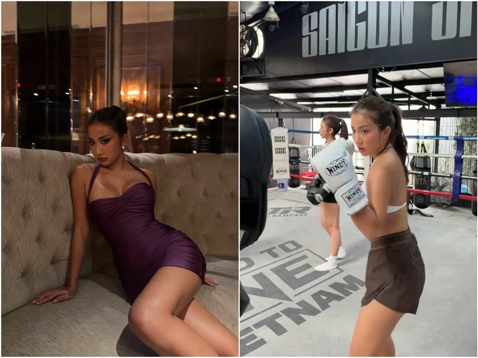 Tối lên đồ slay, sáng đeo găng Boxing, Muay Thái: Dàn gái đẹp “bẻ lái” sang hệ chiến