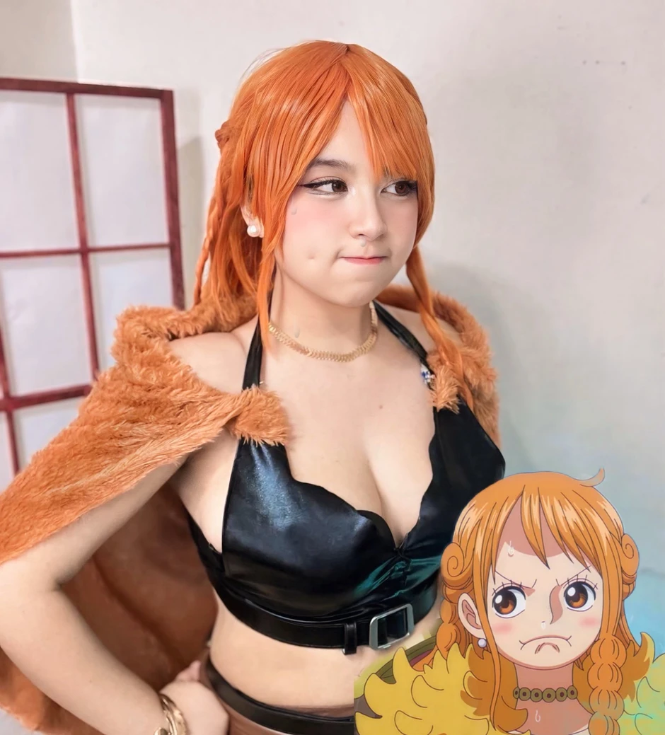 Tự làm cosplay vì quá mê Nami, nữ coser tái hiện hoàn hảo tạo hình Elbaf của hoa tiêu băng Mũ Rơm