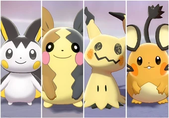 Từ Pikablue đến bóng ma Mimikyu: Xếp hạng các "bản sao Pikachu" đình đám nhất lịch sử Pokémon