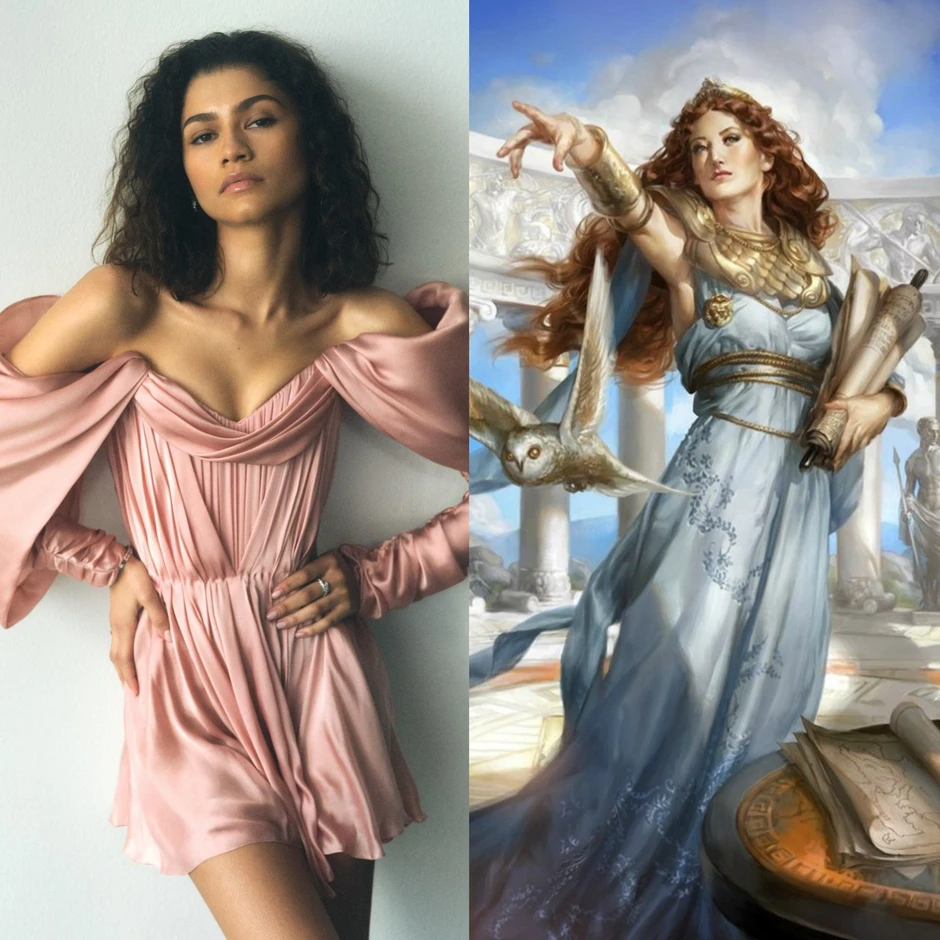 Zendaya gây tranh cãi khi vào vai nữ thần Athena