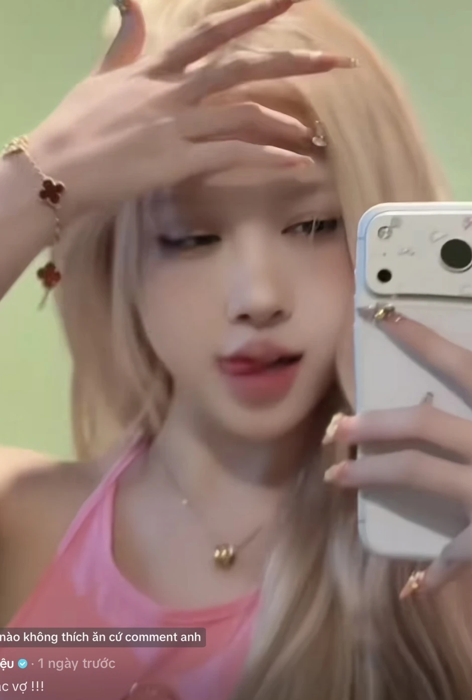 "Rosé bản Việt" bị chê bai nhan sắc khác xa ảnh mạng "Rosé bản Việt" bị chê bai nhan sắc khác xa ảnh mạng