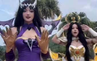 "Tà Thần Caesar " và "Rồng Ánh Sáng" bất ngờ giao lưu "cực căng", khiến anh em game thủ Liên Quân phải đau đầu lựa chọn