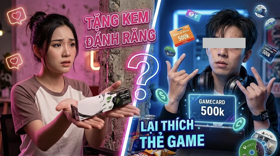 "Tỉnh bơ": Được bạn gái tặng kem đánh răng vì "nặng mùi", nam game thủ phản đòn đòi nạp game khiến netizen cạn lời!