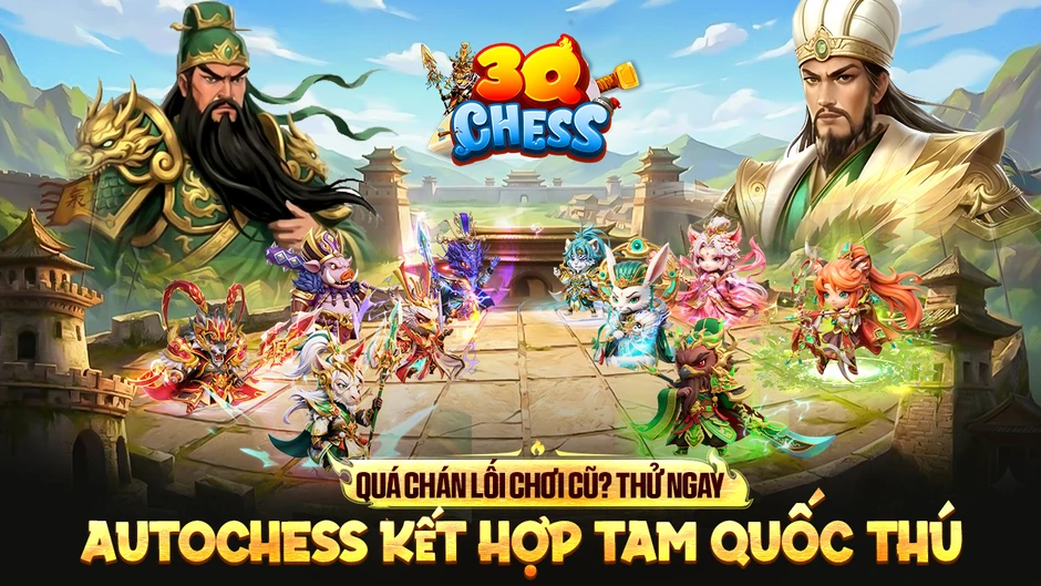 3Q Chess: Kỳ Thủ Tam Quốc – Danh Tướng Tái Sinh Thành Thần Thú 3Q Chess: Kỳ Thủ Tam Quốc – Danh Tướng Tái Sinh Thành Thần Thú