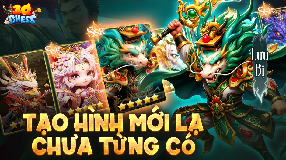 3Q Chess: Kỳ Thủ Tam Quốc – Danh Tướng Tái Sinh Thành Thần Thú 3Q Chess: Kỳ Thủ Tam Quốc – Danh Tướng Tái Sinh Thành Thần Thú