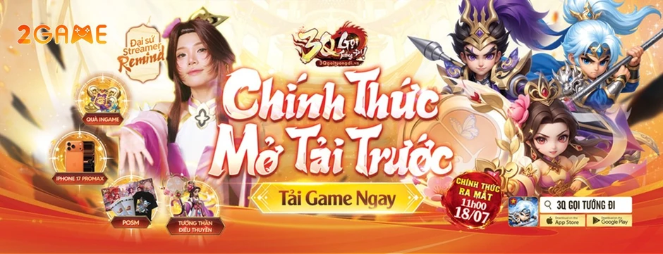 3Q Gọi Tướng Đi - Game chiến thuật “Trendy” khuấy đảo Tam Quốc