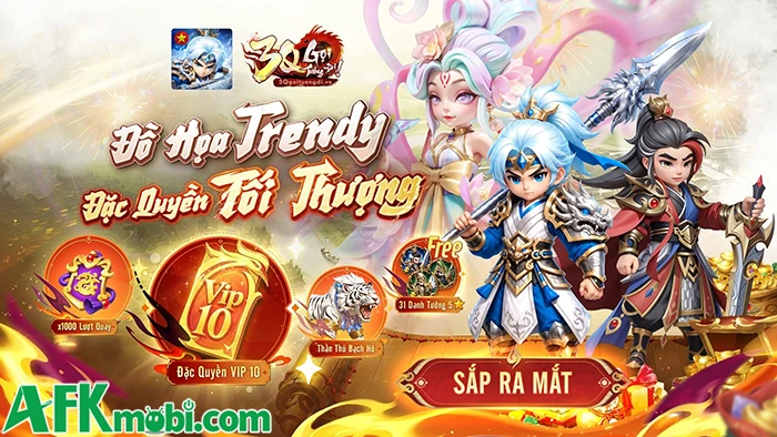 3Q Gọi Tướng Đi game đấu tướng rảnh tay cập bến Việt Nam 3Q Gọi Tướng Đi game đấu tướng rảnh tay cập bến Việt Nam