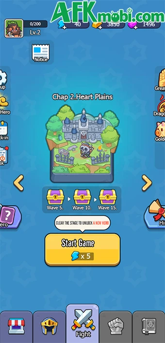 Adventurer Alliance cho bạn gầy dựng những trận hình anh hùng