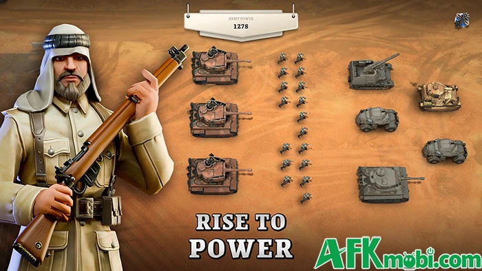 Age of Steel game chiến thuật đấu binh kết hợp yếu tố dùng thẻ bài
