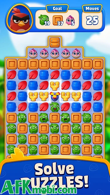 Angry Birds Match game giải đố match-3 lấy chủ đề Angry Birds