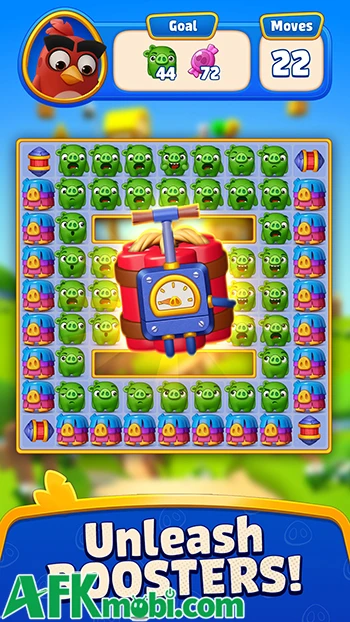 Angry Birds Match game giải đố match-3 lấy chủ đề Angry Birds