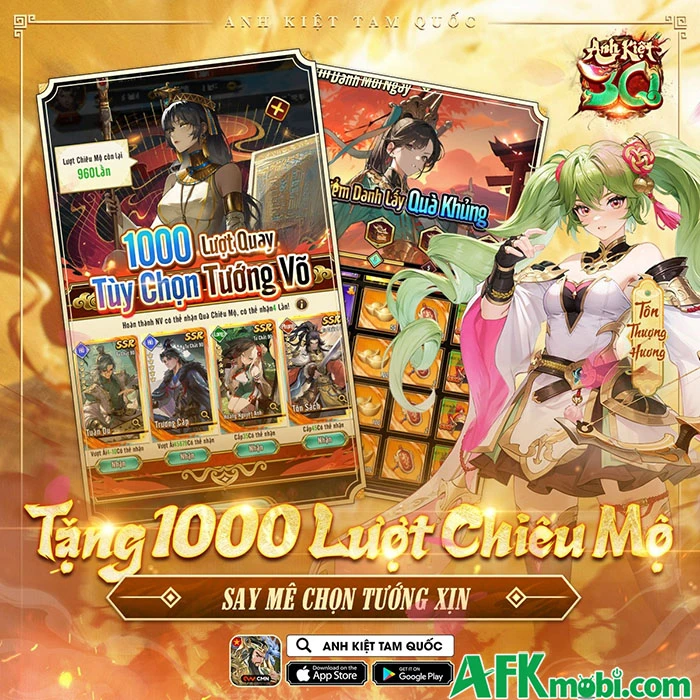 Anh Kiệt Tam Quốc game đấu tướng chiến thuật cập bến Việt Nam