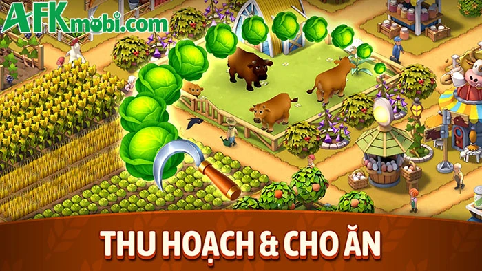 Animal Farm Life: Town Farming game mô phỏng quản lý nông trại