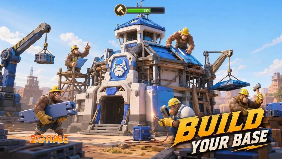 Ape Rumble - Nắm quyền sinh sát trong kỷ nguyên hậu tận thế khốc liệt