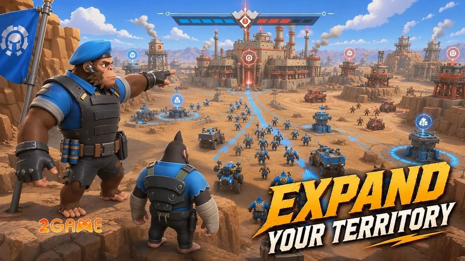 Ape Rumble - Nắm quyền sinh sát trong kỷ nguyên hậu tận thế khốc liệt