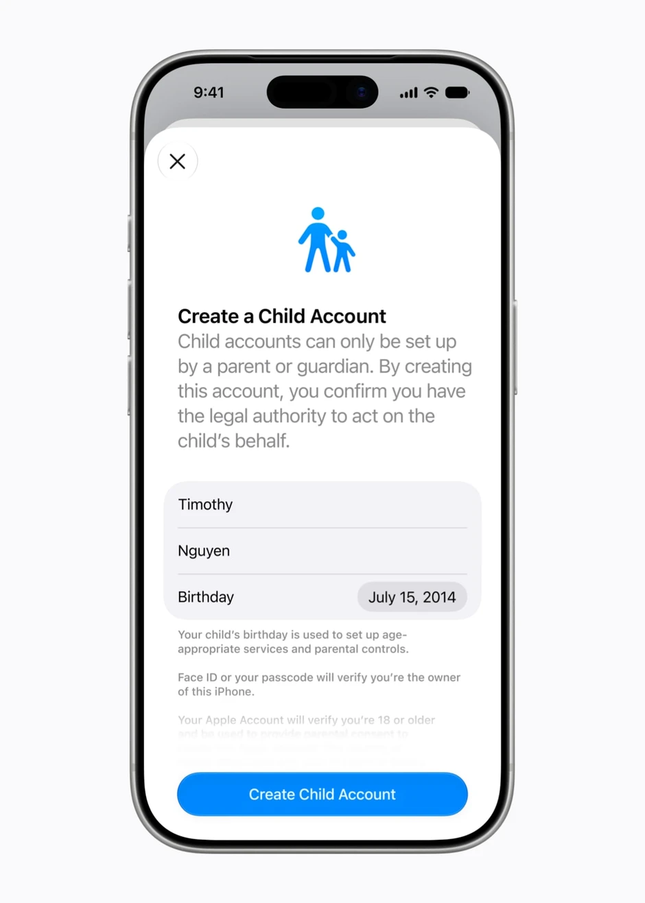 Apple nâng cấp các tính năng an toàn cho trẻ em, trao thêm quyền kiểm soát thông minh cho phụ huynh