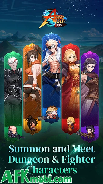Arad: Idle RPG game nhập vai nhàn rỗi lấy chủ đề từ series DNF