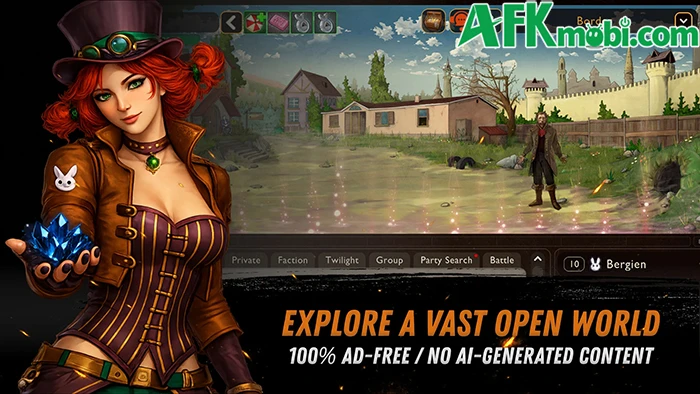 Arcane Afterfall Mobile game nhập vai mang đậm chất cổ điển