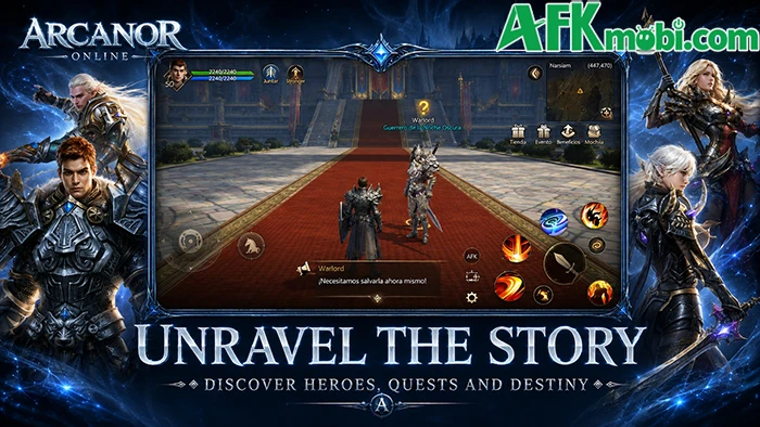 Arcanor Online game MMORPG đậm chất cổ điển của phương Tây Arcanor Online game MMORPG đậm chất cổ điển của phương Tây