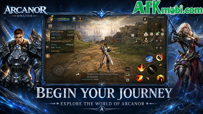 Arcanor Online game MMORPG đậm chất cổ điển của phương Tây Arcanor Online game MMORPG đậm chất cổ điển của phương Tây