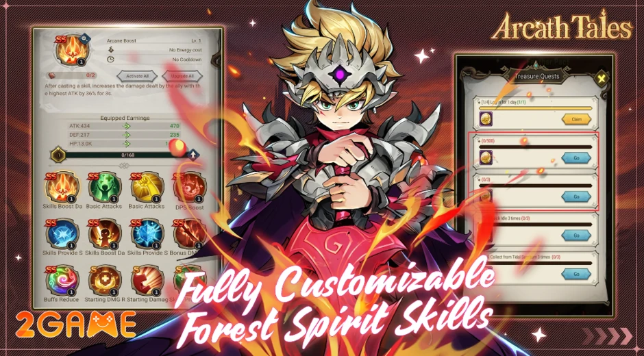 Arcath Tales: roguelike RPG - Game nhập vai mang đậm phong cách roguelike giải đố