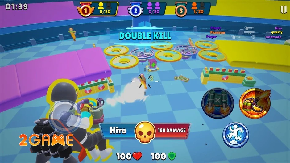Arena Blast - Thắp lửa cho các trận chiến FPS đầy sự cạnh tranh trên mobile Arena Blast - Thắp lửa cho các trận chiến FPS đầy sự cạnh tranh trên mobile