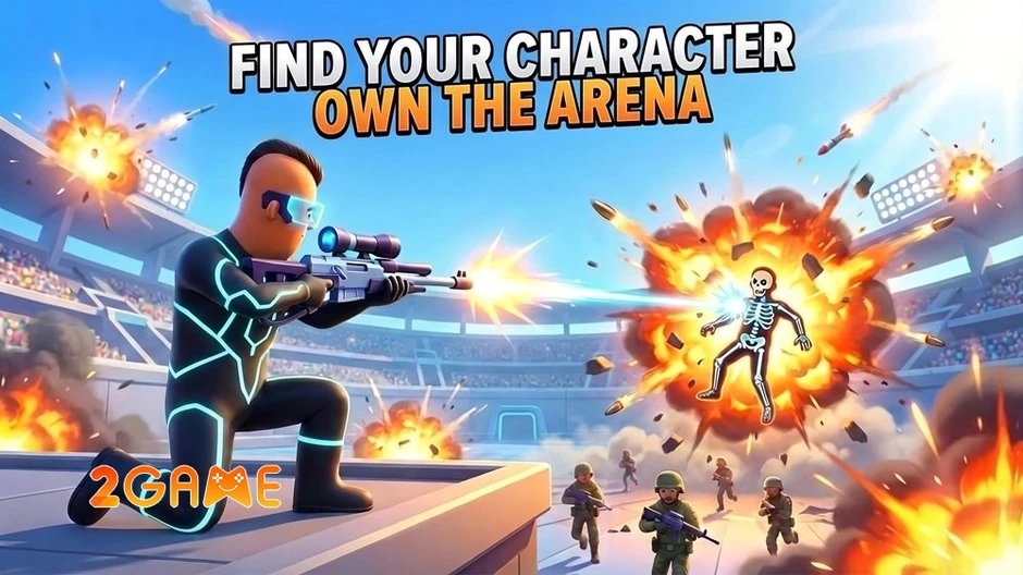 Arena Blast - Thắp lửa cho các trận chiến FPS đầy sự cạnh tranh trên mobile Arena Blast - Thắp lửa cho các trận chiến FPS đầy sự cạnh tranh trên mobile