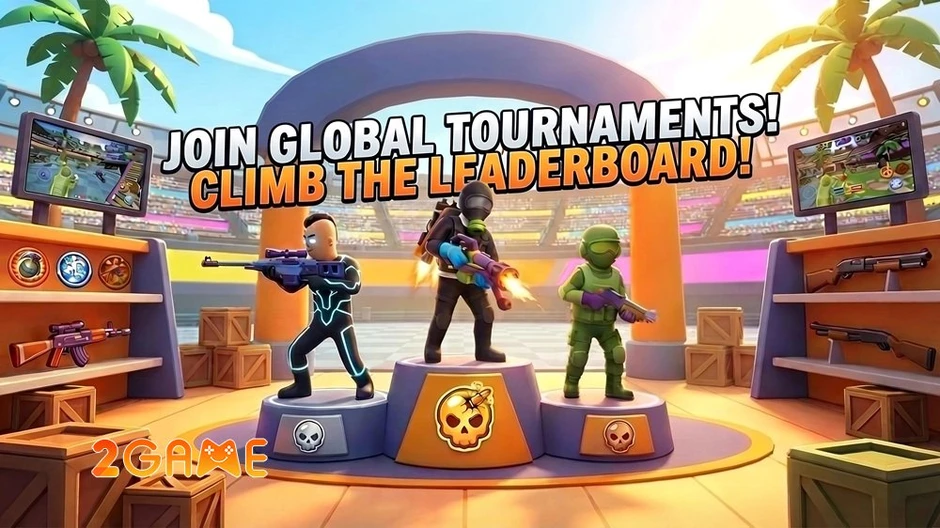 Arena Blast - Thắp lửa cho các trận chiến FPS đầy sự cạnh tranh trên mobile Arena Blast - Thắp lửa cho các trận chiến FPS đầy sự cạnh tranh trên mobile