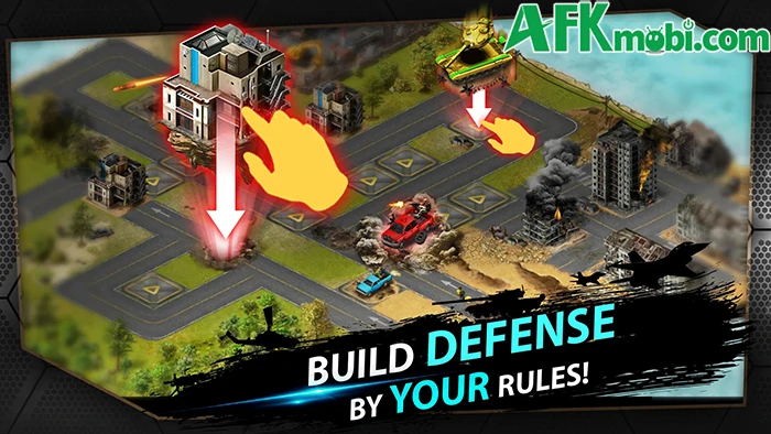 Art of Defense HD game phòng thủ bối cảnh thế giới hậu tận thế
