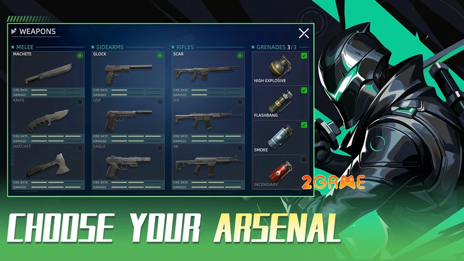 AUTO-FIRE: Cyberpunk FPS - Trận chiến đấu súng 5v5 cuồng nhiệt trên Mobile