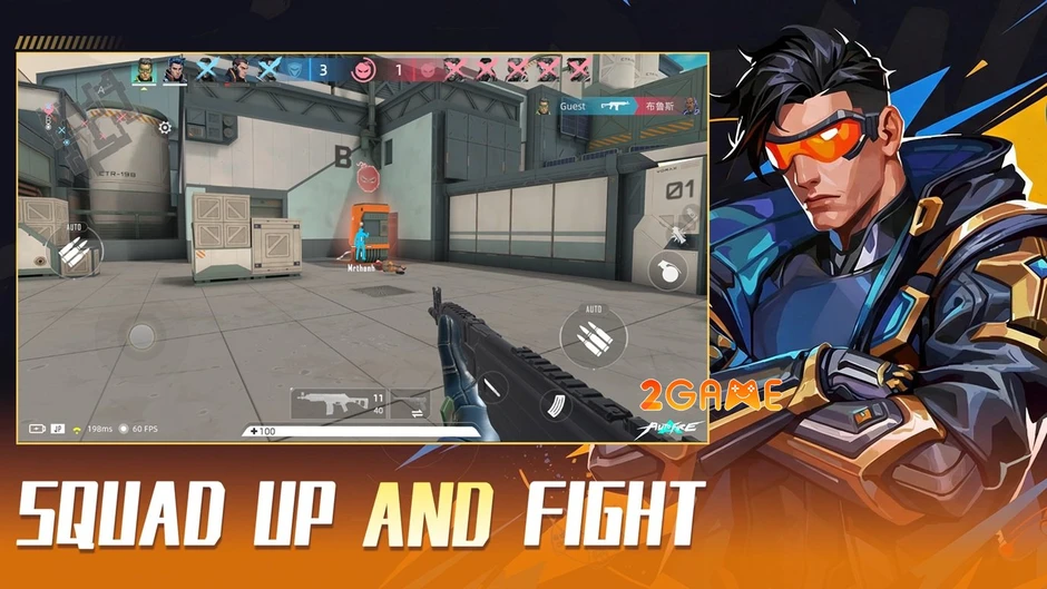 AUTO-FIRE: Cyberpunk FPS - Trận chiến đấu súng 5v5 cuồng nhiệt trên Mobile
