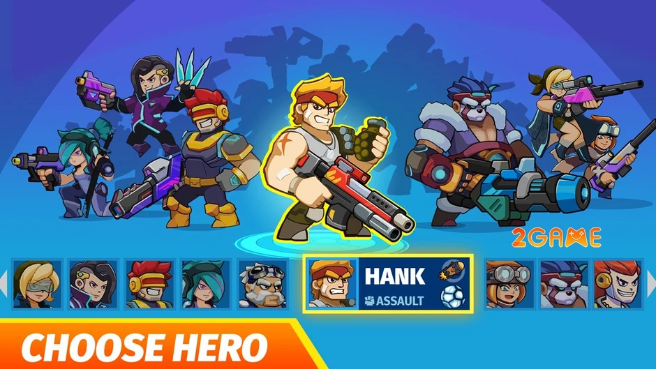 Auto Hero: Auto-shooting gây ấn tượng với lối chơi "Run and Gun" hiện đại