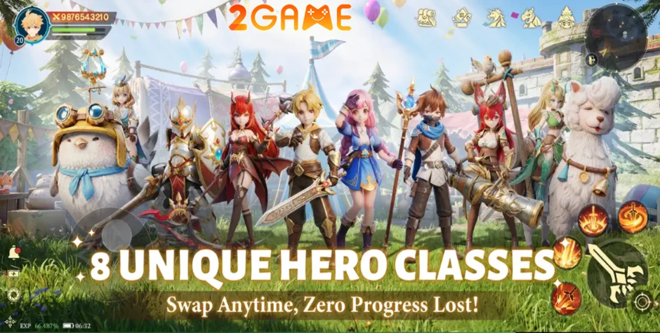 Azure Tale – Siêu phẩm MMORPG khám phá lục địa rồng Aerylia
