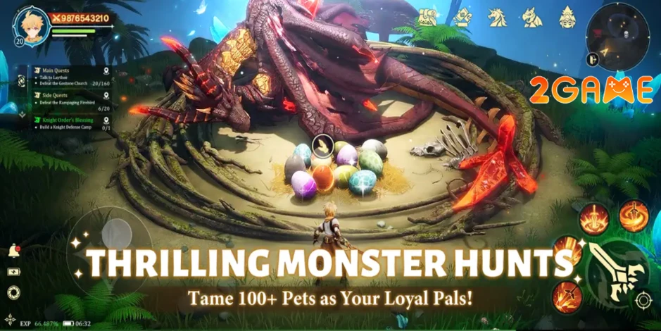 Azure Tale – Siêu phẩm MMORPG khám phá lục địa rồng Aerylia