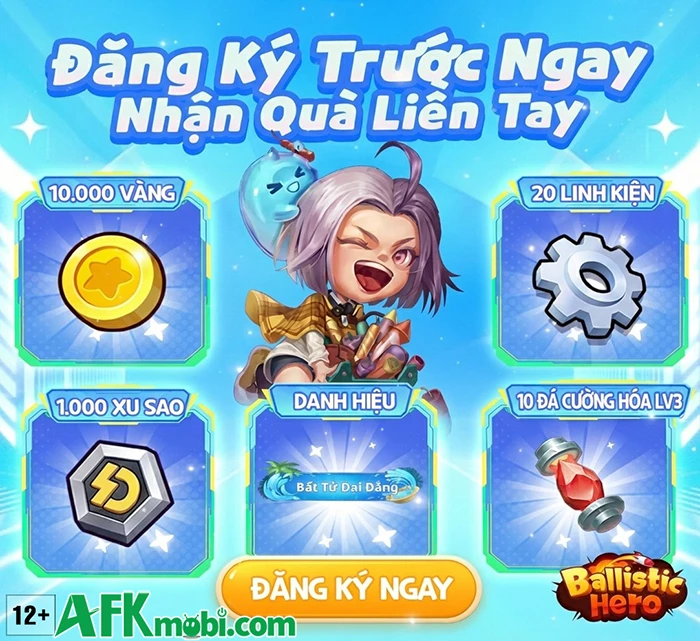Ballistic Hero VNG mở đăng ký, ngày ra mắt tại Việt Nam đến gần!