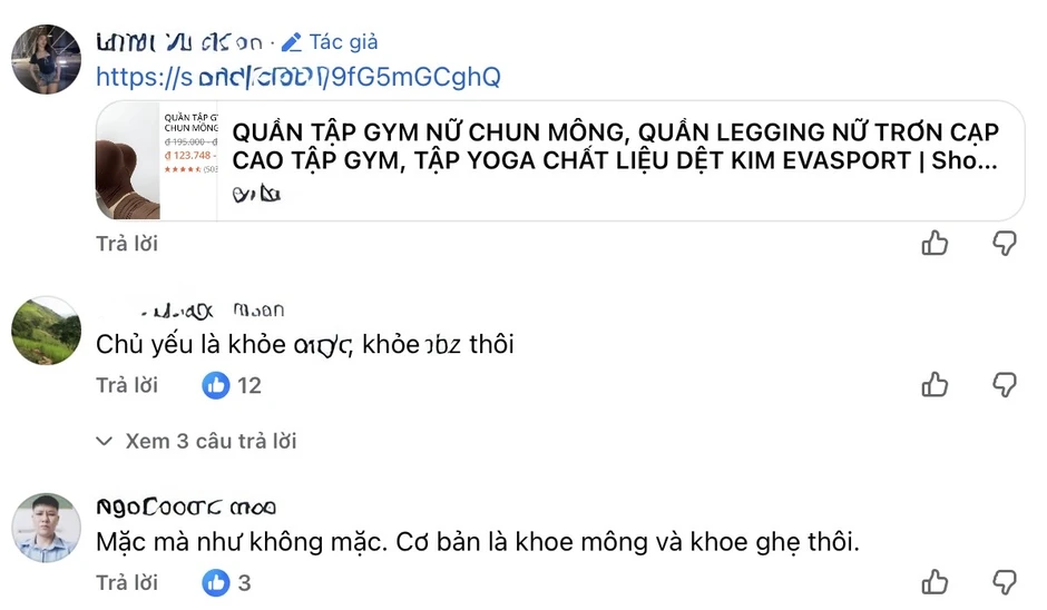 Bất chấp chỉ trích, chẳng ngại thị phi, cô gái phòng gym diện đồ hớ hênh để gắn link "b.á.n h.à.ng"? Bất chấp chỉ trích, chẳng ngại thị phi, cô gái phòng gym diện đồ hớ hênh để gắn link "b.á.n h.à.ng"?