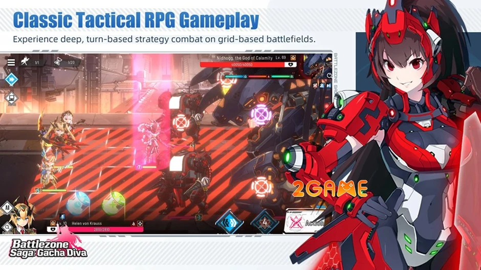 Battlezone Saga: Gacha Diva - Cùng các nữ thần viết nên bản anh hùng ca định mệnh