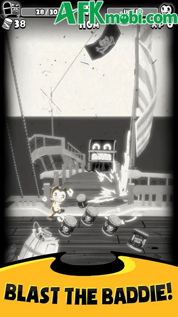 Bendy's Nightmare Run – Game chạy vô tận hấp dẫn lấy chủ đề từ IP Bendy