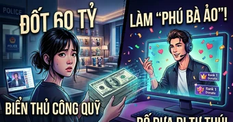 Bi kịch "phú bà ảo": Nữ sinh 19 tuổi "đốt" 60 tỷ tiền công quỹ tặng quà streamer, đẩy bố vào cảnh phá sản