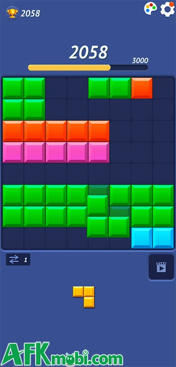 Blocky Blast Puzzle game giải đố sắp xếp các khối thành đầy hàng Blocky Blast Puzzle game giải đố sắp xếp các khối thành đầy hàng