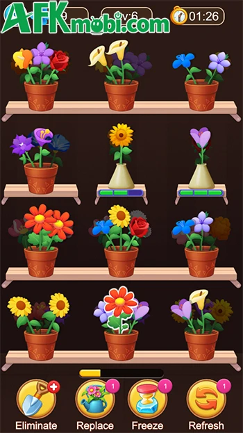 Bloom Match Story game giải đố cho bạn sắp xếp những chậu hoa Bloom Match Story game giải đố cho bạn sắp xếp những chậu hoa