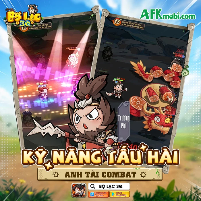 Bộ Lạc 3Q game idle Tam Quốc có phong cách tiền sử hài hước độc đáo Bộ Lạc 3Q game idle Tam Quốc có phong cách tiền sử hài hước độc đáo